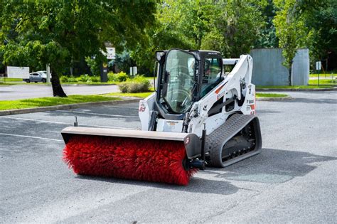 skid steer angle broom attachment orange county|hydraulic angle broom.